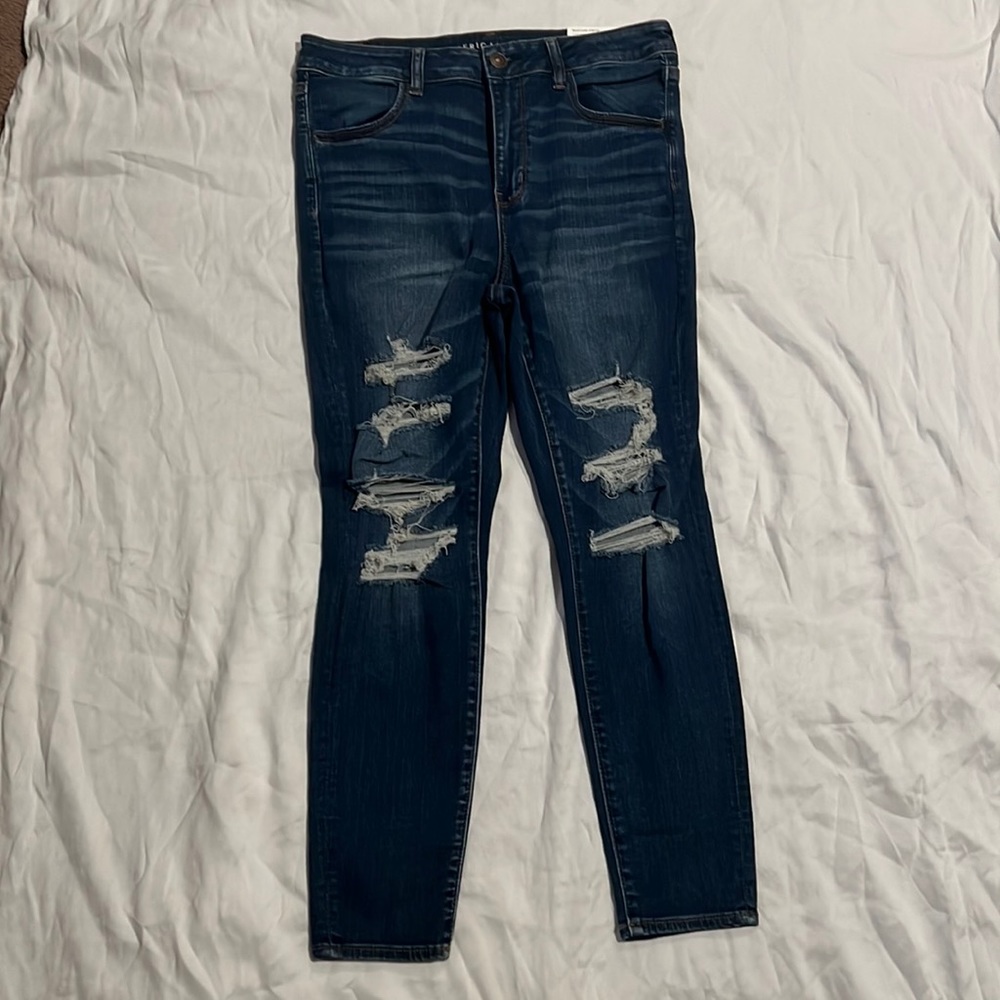 New American Eagle Jeans, Woman’s size 14 short.